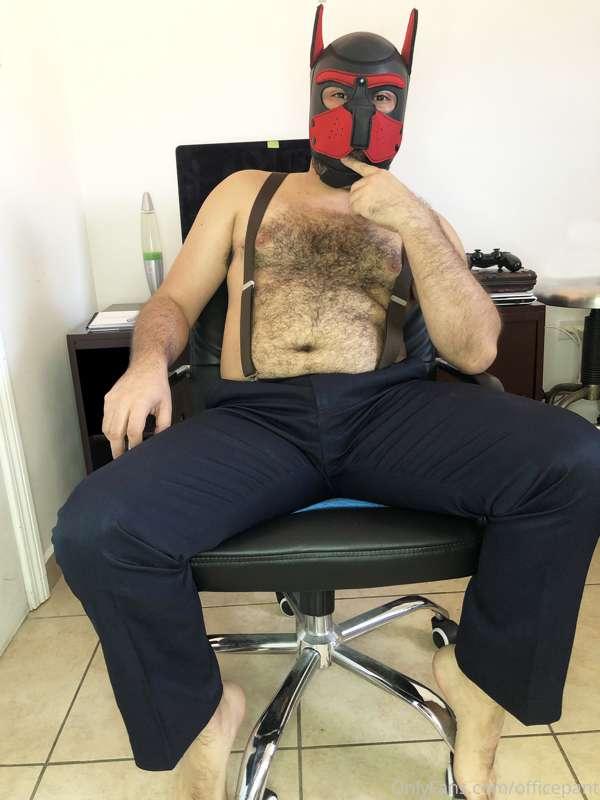 Me: I wonder what my boss has been doing in his office all t..