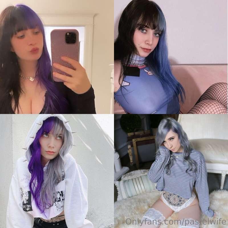 which pastel hair is your fav? :3 