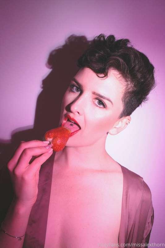 We now have a bajillion pictures with fruit. I'm calling Fri..