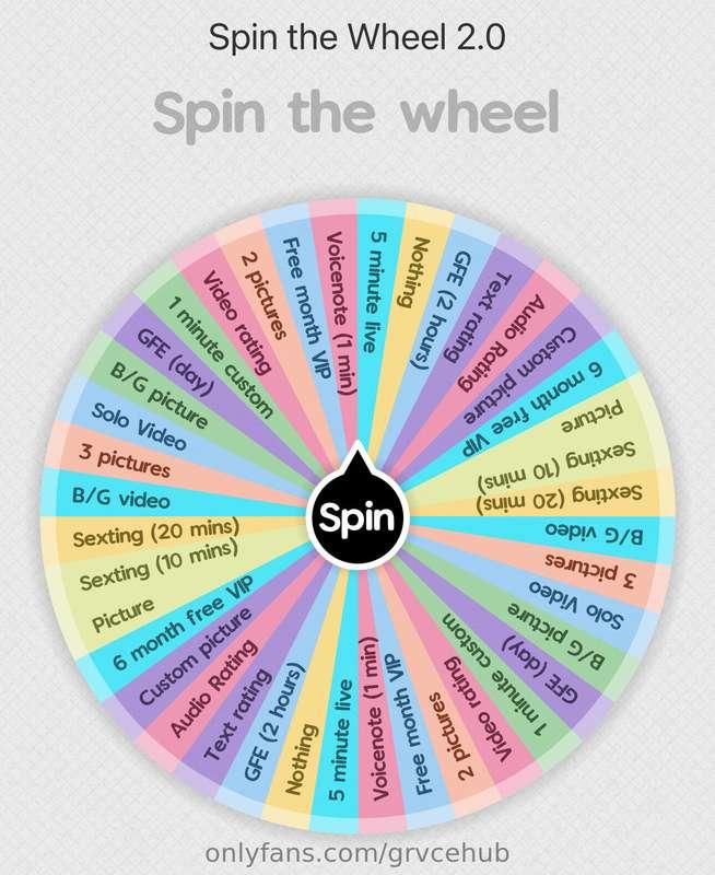 ✨SPIN THE WHEEL 2.0✨
There are some much better prizes on he..