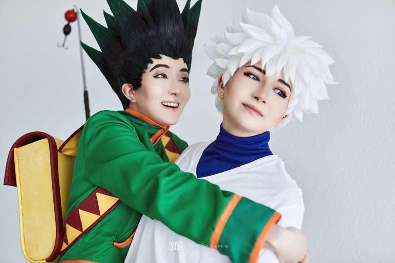 GON AND KILLUA 💚✖️💙