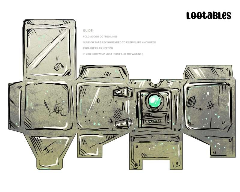 Papercraft gift boxes