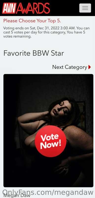 IT'S REAL! I'M AVN NOMINATED 😭 please vote if you can 😭 you ..