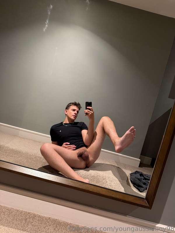 Waiting for you to get home like...