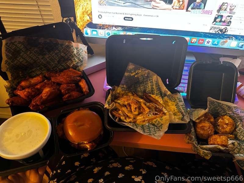 had a *little* 50 wings tonight 🤭