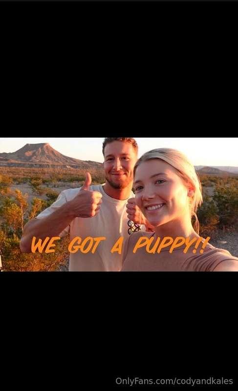 Our next OFTV episode is about when we got lil Lemon 🍋 🐶 can..