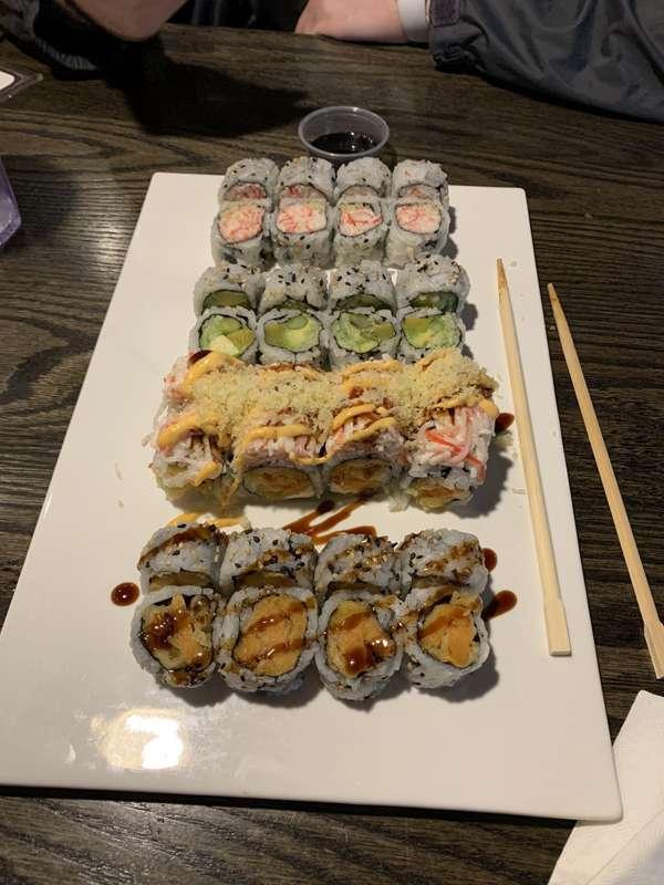 Sushi again... 