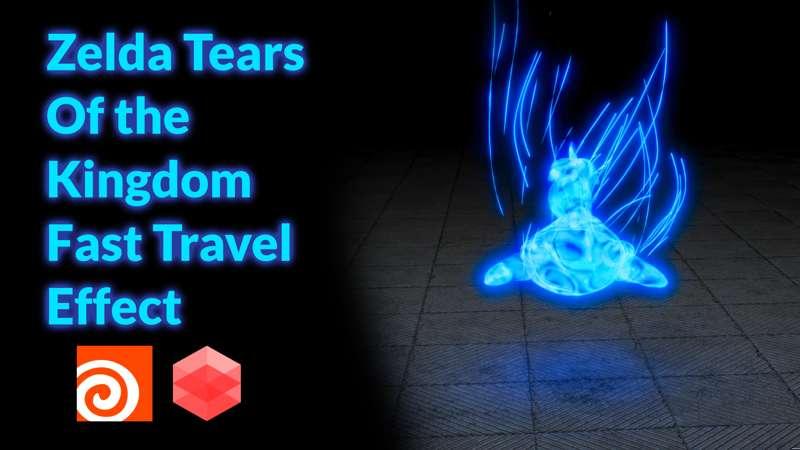 Zelda Tears of the Kingdom Fast Travel Effect