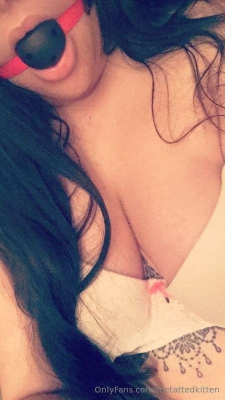 Throw back to using a gag and being a sub when I was 18