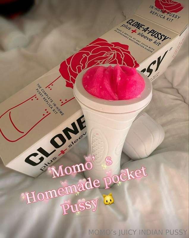WANNA CHANCE TO HAVE MY TOY SHAPED LIKE MY INDIAN PUSSY? ❤️ ..