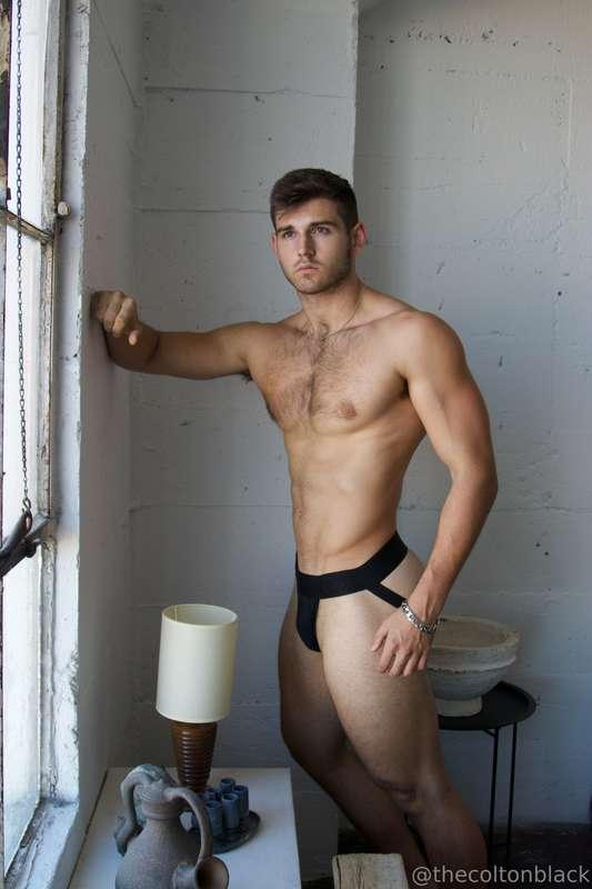 Just a regular day in my Bang and Strike jock strap  📸 @shot..