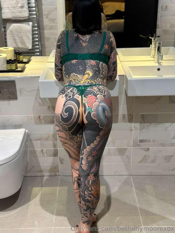 Should I bend over even more?