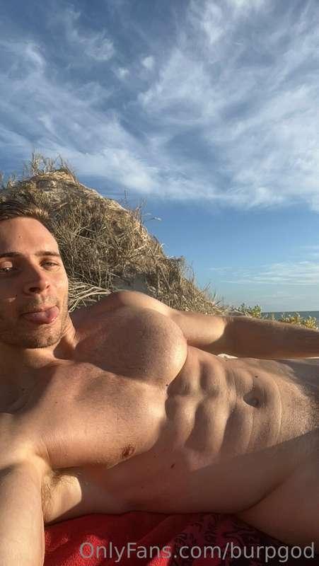 The only thing better than a beach day is a clothes free bea..