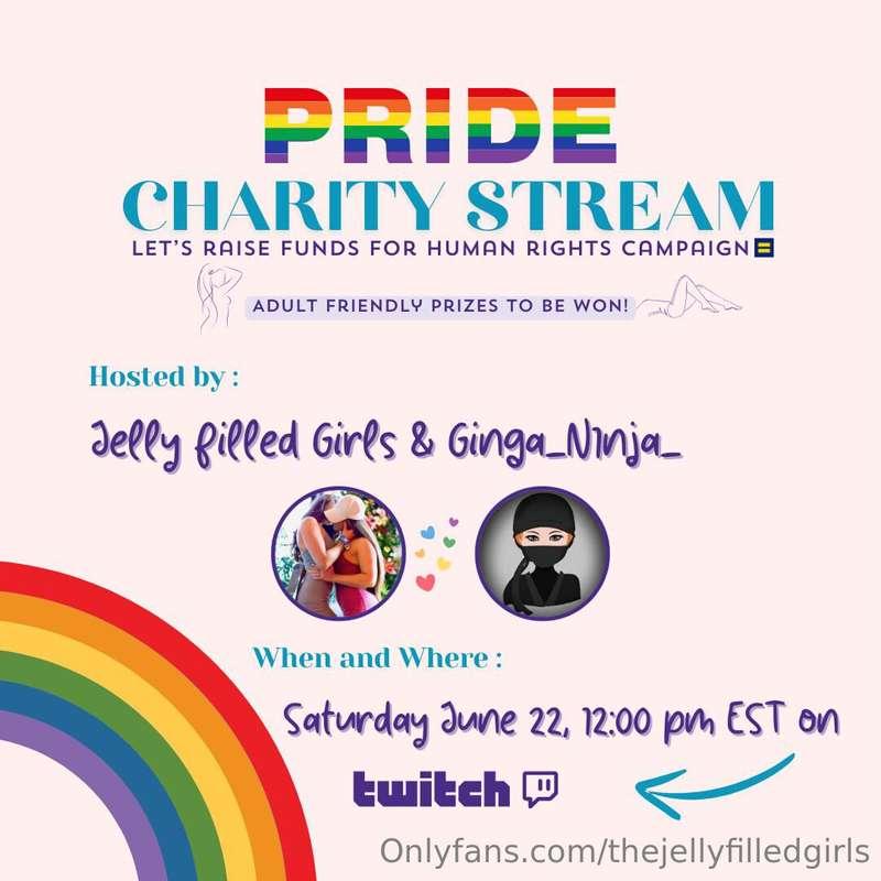 🚨***PRIDE CHARITY STREAM TOMORROW AT 12PM***🚨   Help us rais..