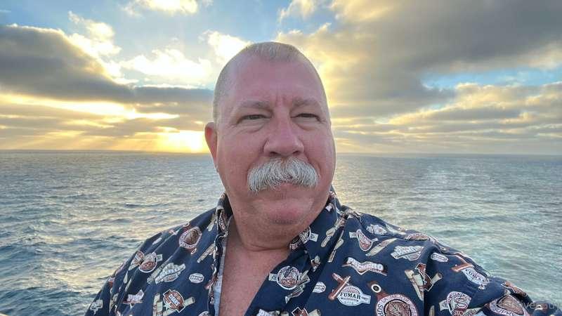 Sunset Mustache Daddy
