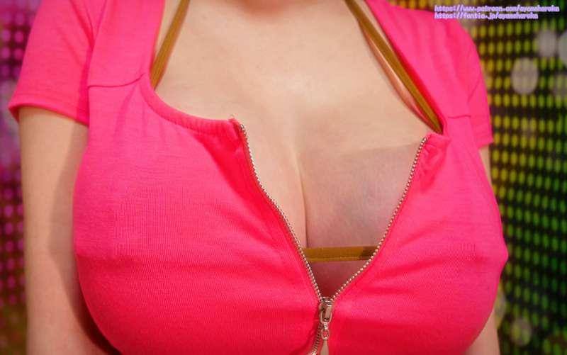 [Expired]♡ Pink Costume on Bikini ♡ My Oil tits photos ♡