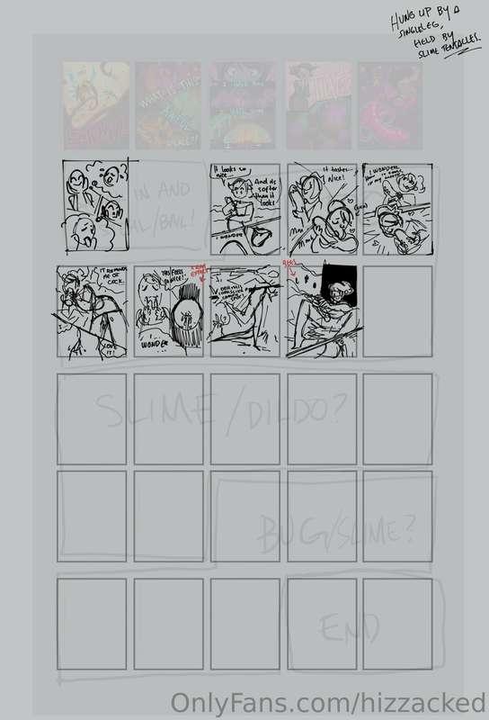 Thumbnails! This is the longest comic I’ve ever attempted an..