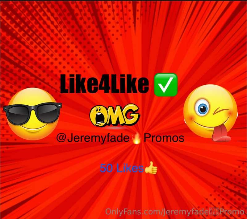 Like For Like ✅
@jeremyfade