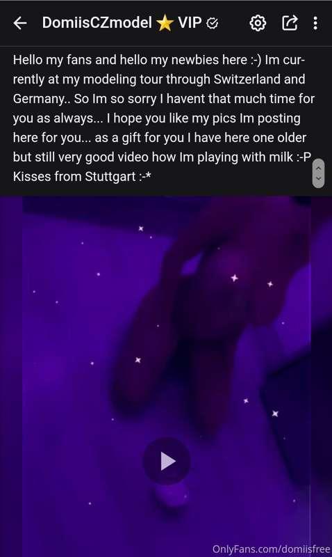 Check my new video at my VIP @domiisczmodel ❤❤🙈🙈