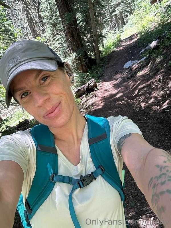 The start of my hike 🥾☺️ this morning.