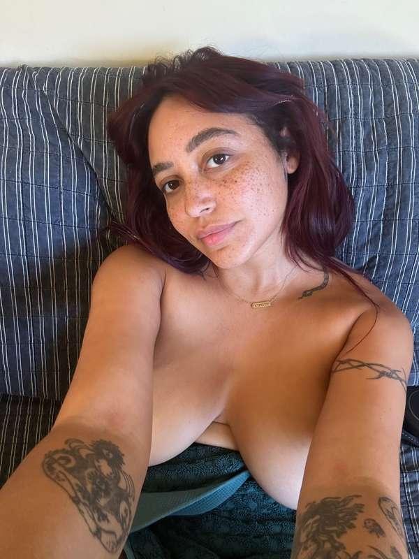 fresh out the tub :)