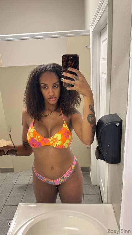 If this bikini distracts you, imagine what happens when it c..