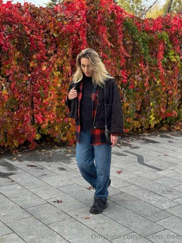 Huh, my friend did this photo when we had a walk outside. I ..