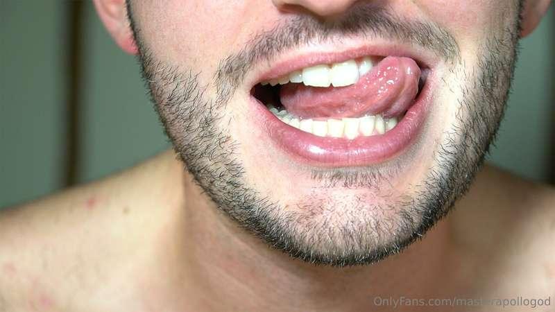 How helpless do you feel being this close to my mouth? I cou..
