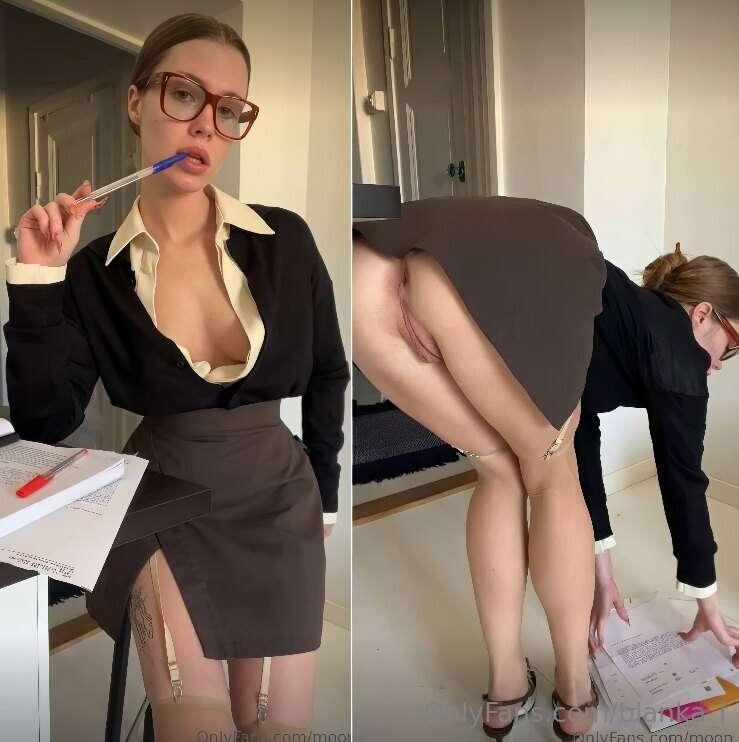 💕💕💕HOT TEACHER💕💕💕This sexy girl @moon_luna doesn't mind rock..