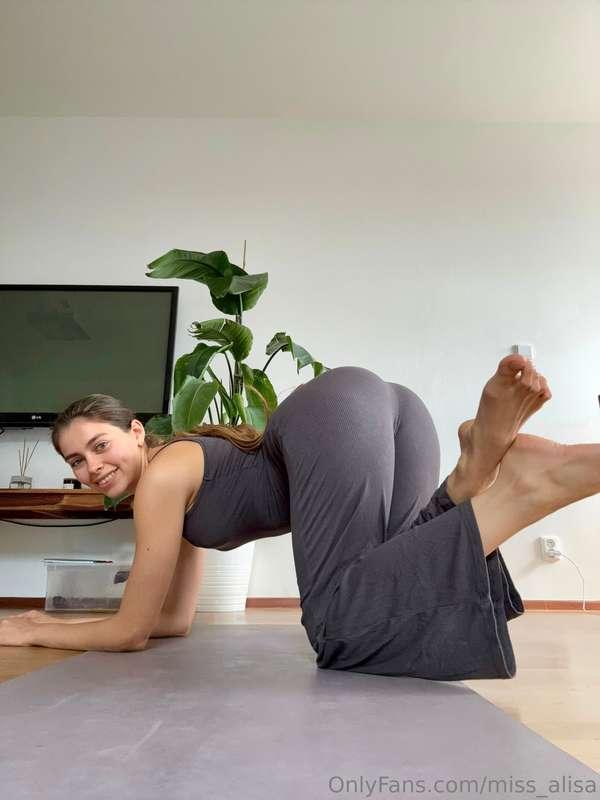 Thanks to all the yoga I’ve been doing, my balance has gotte..