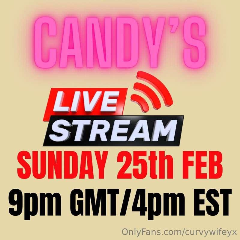 Remember it’s my FILTHY LIVE tomorrow night. Anyone that tip..