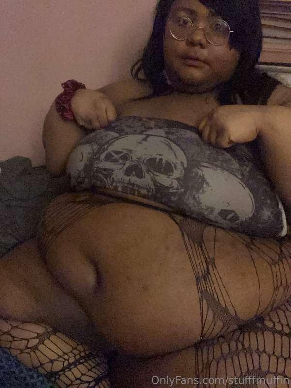 Just being fat,hot,silly,and lustful.. As per use!