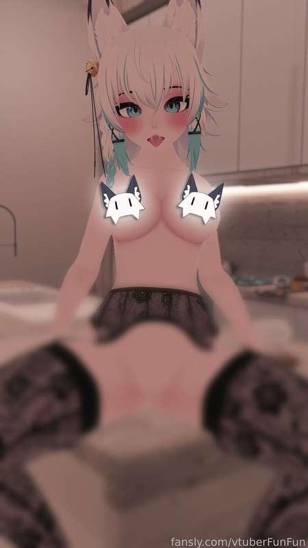 &gt;-&lt;

#vtuber #pussy #lingerie #waifu #3d #hentai #anime #vr #catgirl #neko #foxgirl #kitsune #fox