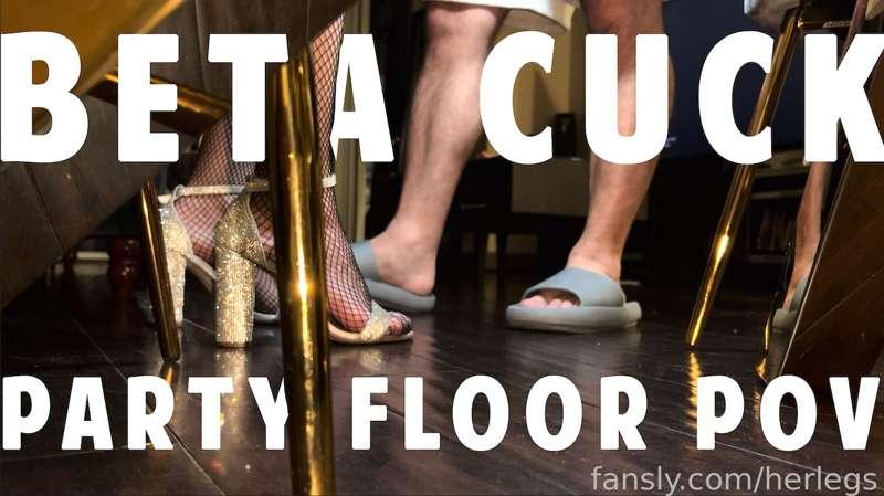 Remember to wait there, while I flirt with this guy... and you follow me everywhere, leashed .... around me, up and down.... but you only obey, and when I tell you to stay quiet, you do... what about when I tell you to perform for everybody at the party??? hahaha you are such a pathetic beta cuck! This is your POV loser. 🤣😈

