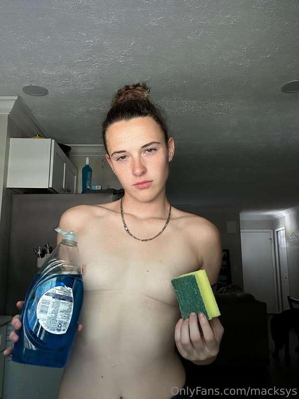 I’m here to clean your mess up while you make one inside of ..