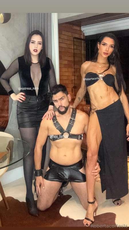 Are your ready for that ?Two mistresses and one slave !Can u..