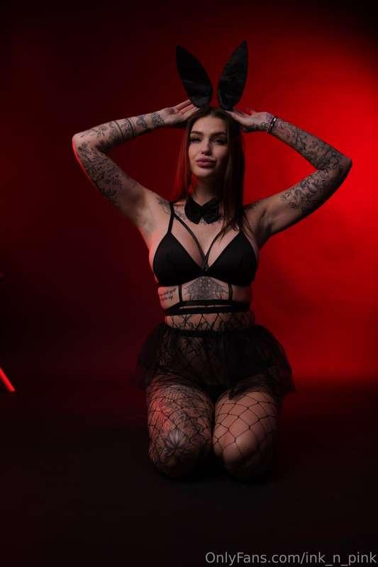 HOP ON OVER FOR SOME FUN!🖤 This black bunny is ready to misb..