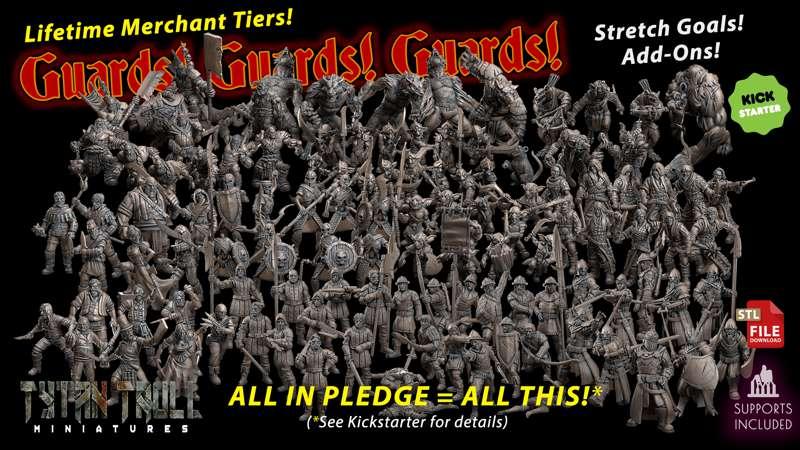 Cross-promo with Guards!Guards!Guards! Kickstarter!