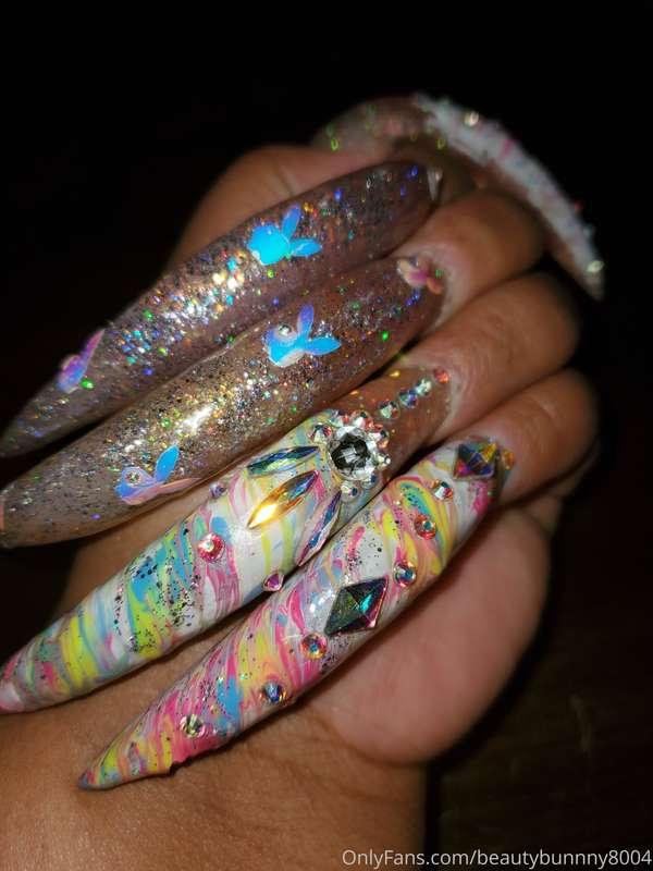 XXXL NAILS 💅🏽  GROWN OUT 💅🏽