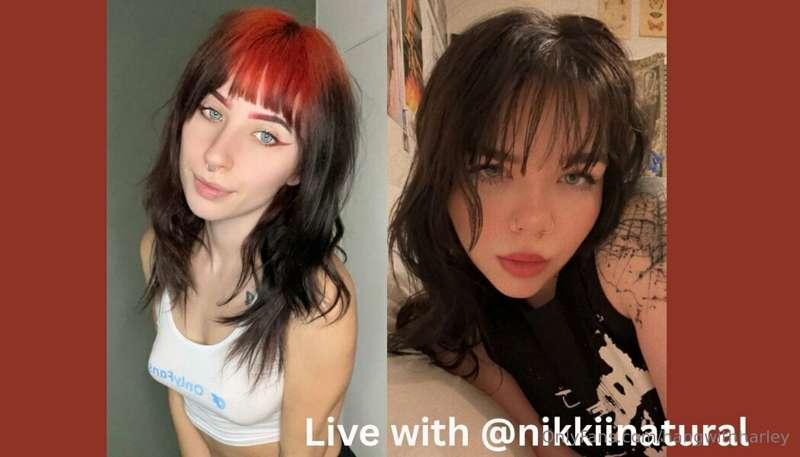 LIVE tomorrow on Dec. 16th at 11AM PST with @nikkiinatural. ..
