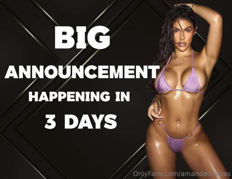 Can you guess what my announcement is? 😈 Correct guesses wil..