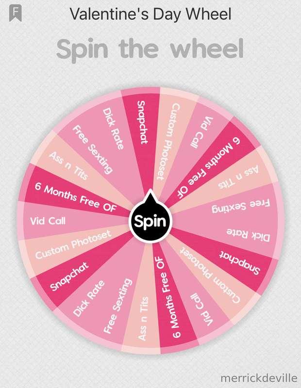 Doing Valentine's Day Spins all day! 🩷1 spin - $15 2 spins -..