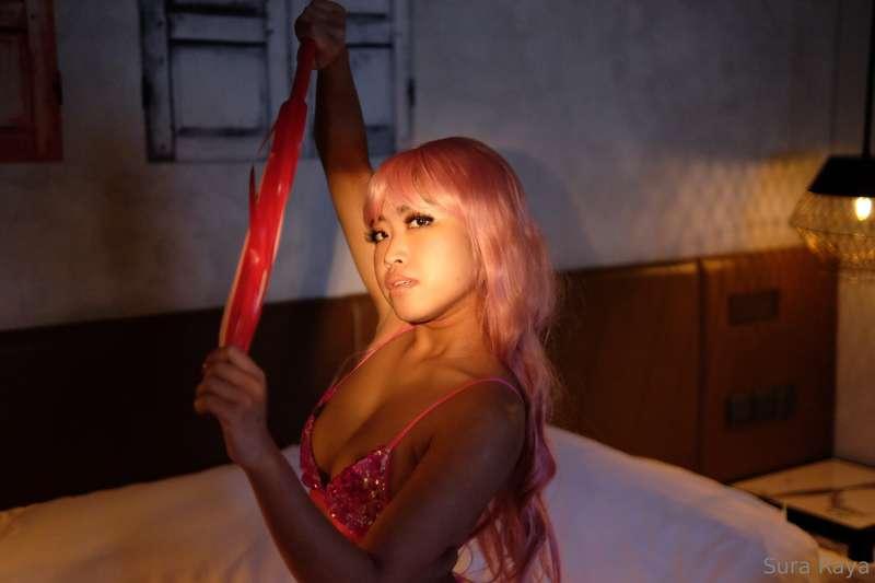 I'll bring the whip and you get to choose where you'd like t..