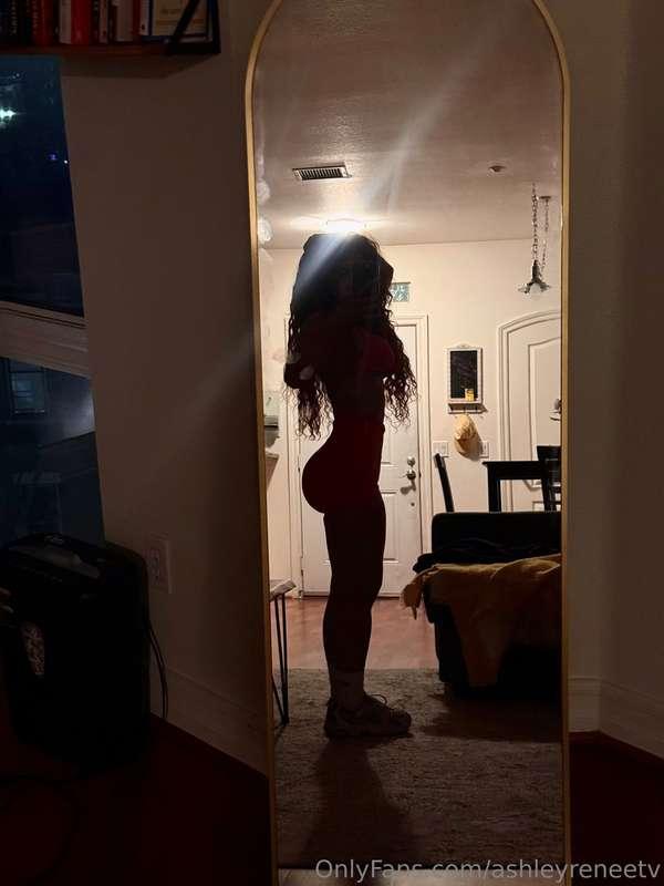 My silhouette can’t lie..