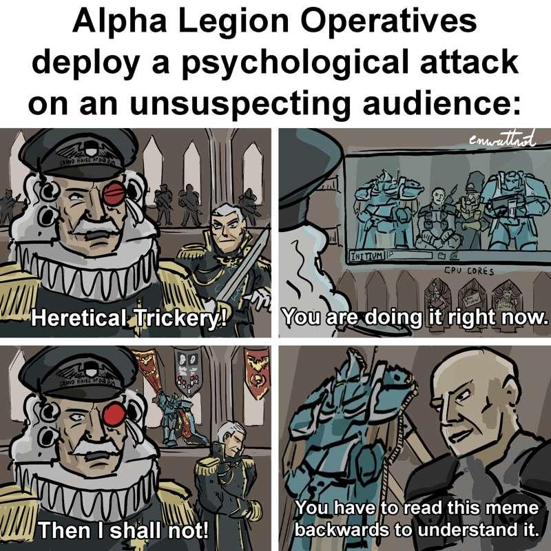 40k - "This, is a lie."
