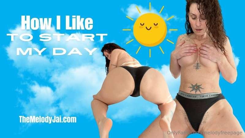 Rise & shine! ☀️I like to start my day with a pillow humping..