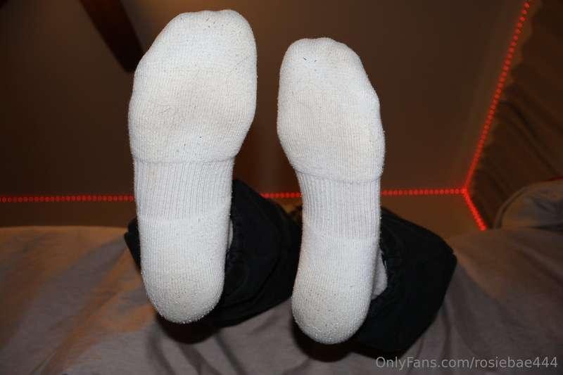 take off these dirty socks with my giant feet 🥴