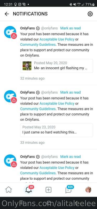 Is someone reporting every single post