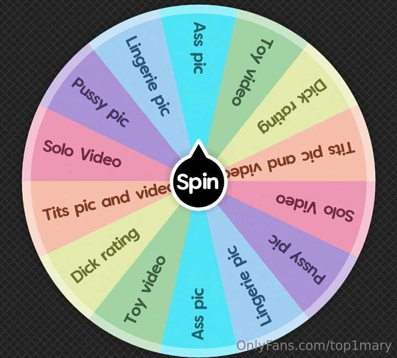 EVERYBODY wins❤️‍🔥 $7.5 for 1 spin $14 for 3 spins $22 ANY V..