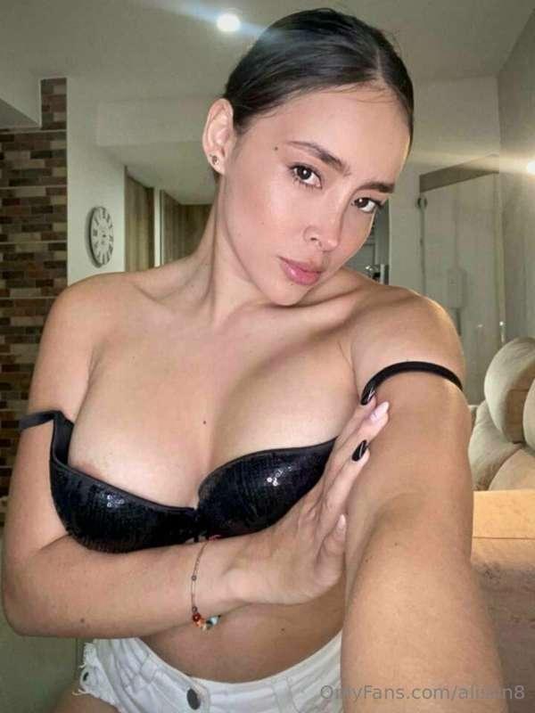 Suck my tits in exchange for a blowjob... yes or no?